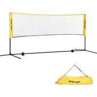 SPORTNOW 3(m) Badminton Net, Height Adjustable Outdoor Sports Net with Carry Bag, for Tennis, Pickleball and Volleyball