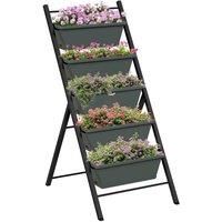 Outsunny Indoor Outdoor Vertical Raised Garden Bed