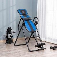HOMCOM Foldable Gravity Inversion Table Fitness Bench