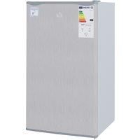 HOMCOM 91 Litre Freestanding Under Counter Fridge Freezer with Chiller Box, Reversible Door, Adjustable Thermostat, 47.5cm Wide, Noise Level: Decibels 40, Grey