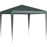Outsunny 2.7m x 2.7m Garden Gazebo Marquee Party Tent Wedding Canopy Outdoor(Dark Green)
