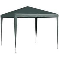 Outsunny Garden Gazebo Marquee Party Tent Wedding Canopy Patio Green 2.7 x 2.7m