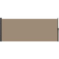 Outsunny Side Awning Retractable 400X180Cm Khaki