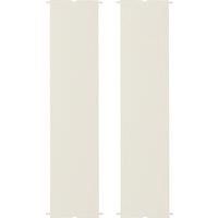 Outsunny 2 Pcs UV Protection Pergola Replacement Canopy, Pergola Shade Cover, Easy to Install, for 3 x 3(m) Pergola, Cream White