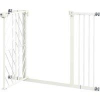 Pressure Fit Safety Gate w/Auto Closing Door, Double Locking, 74-100cm Openings