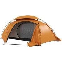 Outsunny Camping Tent Dome Tent w/ Removable Rainfly for 1-2 Man, Orange