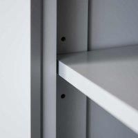 HOMCOM Freestanding Kitchen Storage Cabinet - Grey