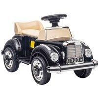AIYAPLAY Ride on Sliding Car Foot to Floor for Kids, Mercedes-Benz 300S Licensed Ride on Toy with Anti-rollover Device, Under Seat Storage for 18-48 Months, Black