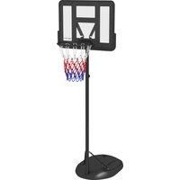 1.7-2.3m Adjustable Basketball Hoop and Stand w/ Weighted Base, Wheels