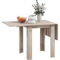 Homcom Folding Dining Table Extendable Drop Leaf Table For 2-4