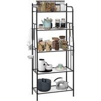 Homcom 5-tier Kitchen Storage Unit Microwave Stand