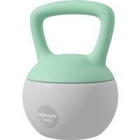 SPORTNOW 10KG Kettlebell, Soft Kettle Bell with Non-Slip Handle for Home Gym Weight Lifting and Strength Training Aosom UK
