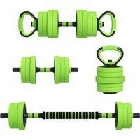 Sportnow Weight Dumbbells Set Barbell Kettlebell Push Up Stand 40Kg