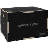 Sportnow 41 51 61Cm Plyometric Jump Box Wooden Plyo Box For Home Gym