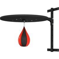 SPORTNOW Wall Mounted Speed Bag Platform, Height Adjustable Punching Bag Training Kit Aosom UK
