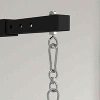 SPORTNOW Punch Bag Bracket, 5-Length Adjustable Boxing Bag Bracket, Heavy Duty Punch Bag Wall Bracket for Home Gym Kickboxing Muay Thai Punching Training