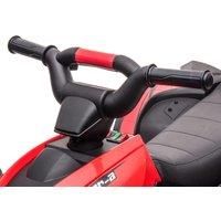 HOMCOM 12V Electric Quad Bikes For Kids Ride On Car Atv Toy For 3-5 Years Red