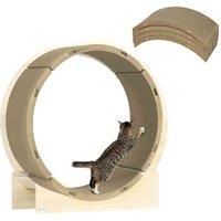 PawHut 4pcs Cat Scratching Board - Brown, Brown