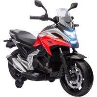 Aiyaplay Honda Licensed 12V Kids Electric Motorbike - Red, Red