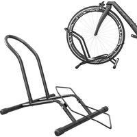 SPORTNOW Portable Bike Floor Stand, Freestanding Bike Rack for 16"-29" Kid's/Mountain/Road Bikes Home Garages Use