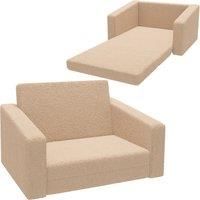 2 in 1 Kids Armchair, Foldable Recliner for 1.5-3 Years Old