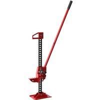3 Tonne Farm Jack, 48" High Lift Jack for 4x4 Tractors Trucks, Red
