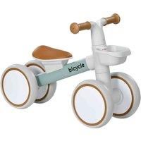 AIYAPLAY Kids Balance Bike for 1-3 Years No Pedal Toddler Adjustable Seat Green
