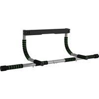 HOMCOM Pull-Up Bar for Doorway, Home Fitness Door Horizontal Bar Push up Bar for Indoor Gym Upper Body Workout, Green