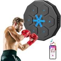 SPORTNOW Music Boxing Machine with Bluetooth Connection and LED Light Smart, none