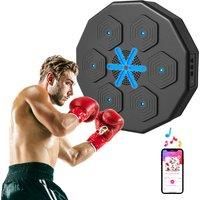 Music Boxing Machine with Bluetooth Connection and LED Light, Wall Mounted