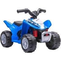 Aiyaplay Honda Licensed Kids Electric Quad Bike 6V Atv 1.5-3 Years Blue