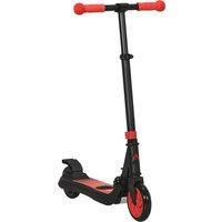 HOMCOM Folding Electric Scooter Adult E Scooter, 120W, with Rear Wheel Brake, 8km/h Maximum Speed, for Ages 6+ Years Old, Red Aosom UK