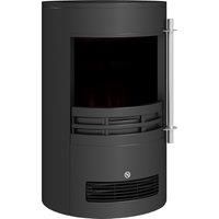 HOMCOM 1000/2000W Freestanding Electric Fireplace, Indoor Heater Fire Stove with Log Burner Effect Flame, Thermostat Control