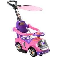 Aiyaplay 3 In 1 Ride On Push Car - Pink, Pink