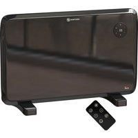 HOMCOM 1200W Freestand/On-Wall Electric Convector Heater with 5-35£ Adjustable Thermostat, Overheat protection, Black Aosom UK