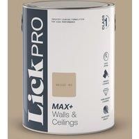 LickPro Max+ 5Ltr Beige 02 Eggshell Emulsion Paint (636TM)
