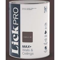LickPro Max+ 5Ltr Purple 03 Eggshell Emulsion Paint (711TM)