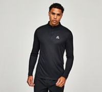 Montirex Peak Grid Quarter Zip Top - Black - Size 2XL