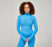 Montirex Womens Evolve 2.0 Seamless Full Zip Jacket - Blue - Size XL
