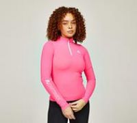 Montirex Womens Limit 2.0 Quarter Zip Top - Pink - Size L