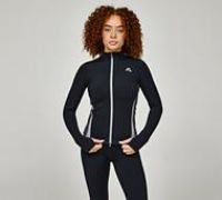 Montirex Womens Stride Full Zip Jacket - Black - Size S
