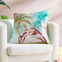 Duvet Cover Bedding Set 100% Cotton Leilani Tropical Leaf Print Appletree Green