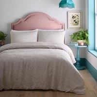 Appletree Toria - Jacquard Super-King Duvet Cover Set