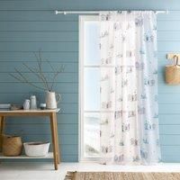 Fusion Beach Huts 55" Width x 90" Drop (140 x 228 cm)