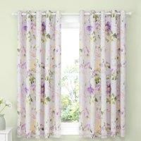 Duvet Cover Bedroom Range Flourette Floral Print Dreams & Drapes Lilac