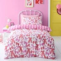 Bedlam Bow And Stripes -Easy Care Duvet Cover Set