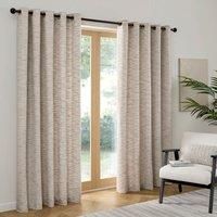Curtina Talon Jacquard Pair Of Eyelet Curtains