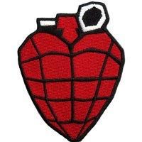 Green Day Grenade Standard Woven Patch Accessory Size