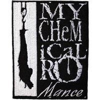 My Chemical Romance Hangman Standard Woven Patch Accessory Size