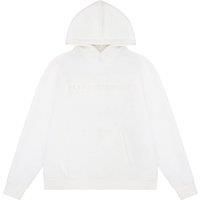 Blank Essentials Men's Etched Embossed Hoody in White | Size: Medium